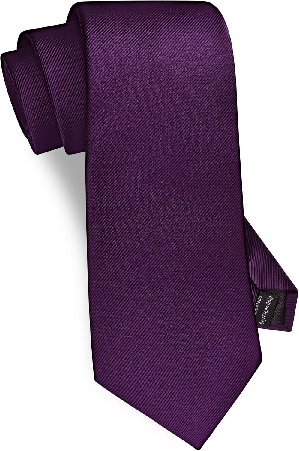 GUSLESON Classic New 3.15"（8cm） Men's Solid Color Necktie Wedding Business Tie + Gift Box
