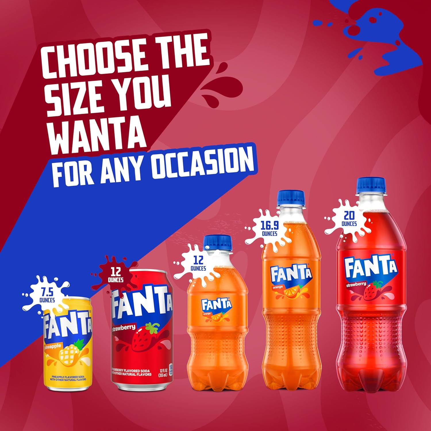 Fanta Pineapple, 12 fl oz, 12 Pack