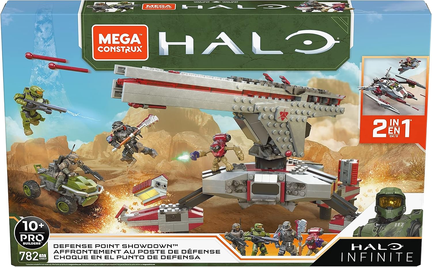 Mega Construx Halo Infinite Vehicle - Defense Point Showdown