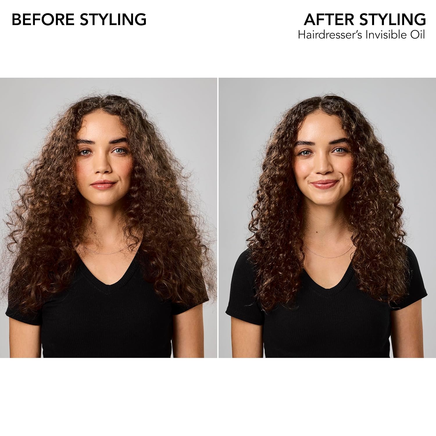 Bumble and bumble. Hairdresser's Invisible Oil Frizz-Reducing Hair Oil | Heat Protection, Frizz Control + Shine | Curly, Wavy, Straight | With Grapeseed, Coconut + Argan Oils
