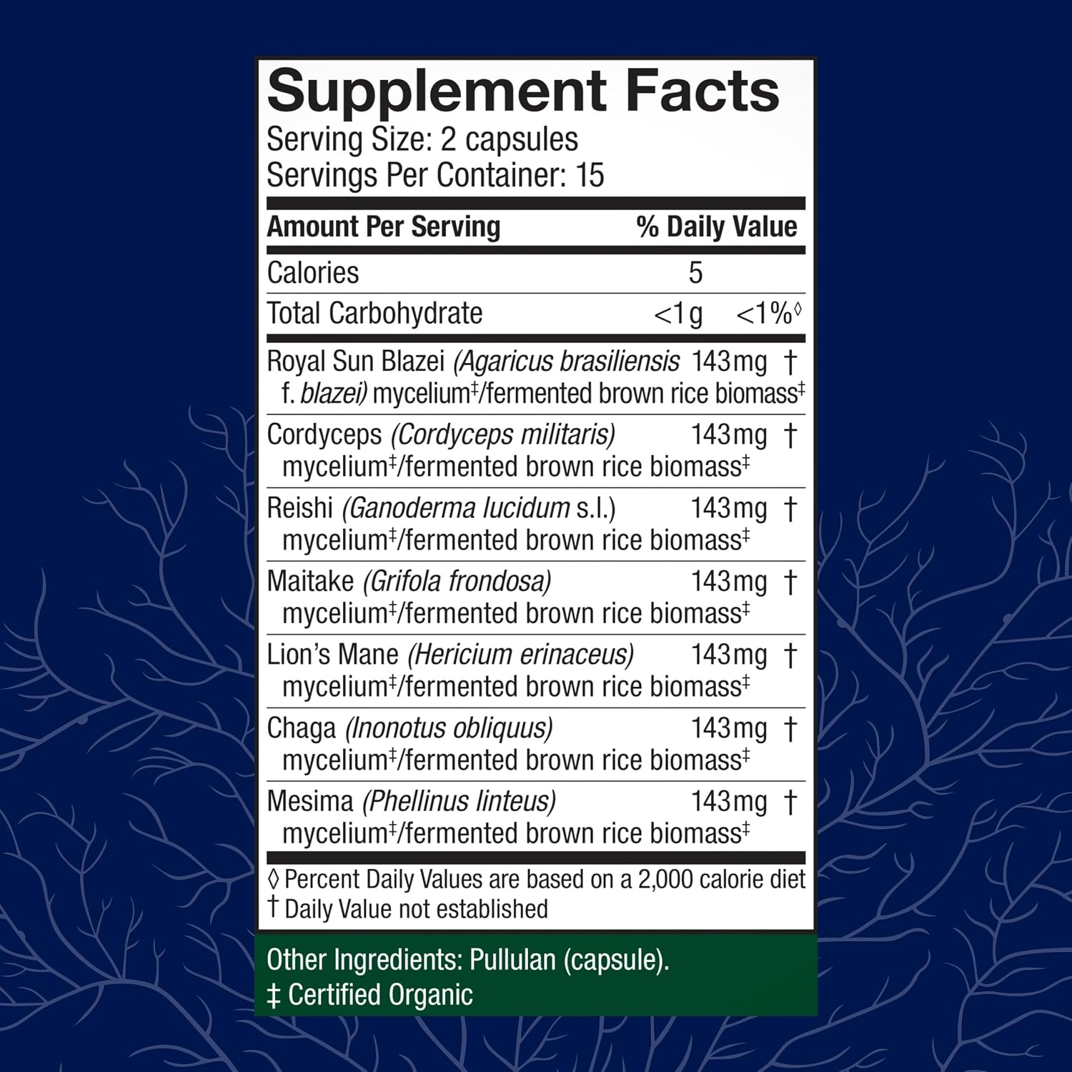 Host Defense Stamets 7-7 Species Blend - Mushroom Supplement for Immune Support - Includes Royal Sun Blazei, Cordyceps, Reishi, Maitake, Lion's Mane, Chaga & Mesima - 60 Capsules (30 Servings)*