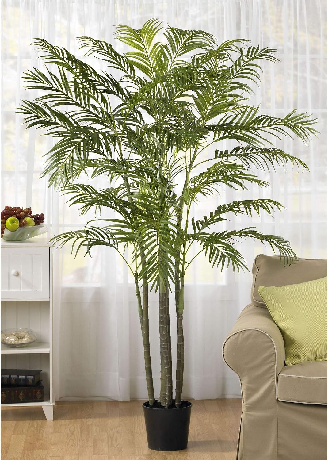 Nearly Natural 6ft. Areca Palm Silk Tree