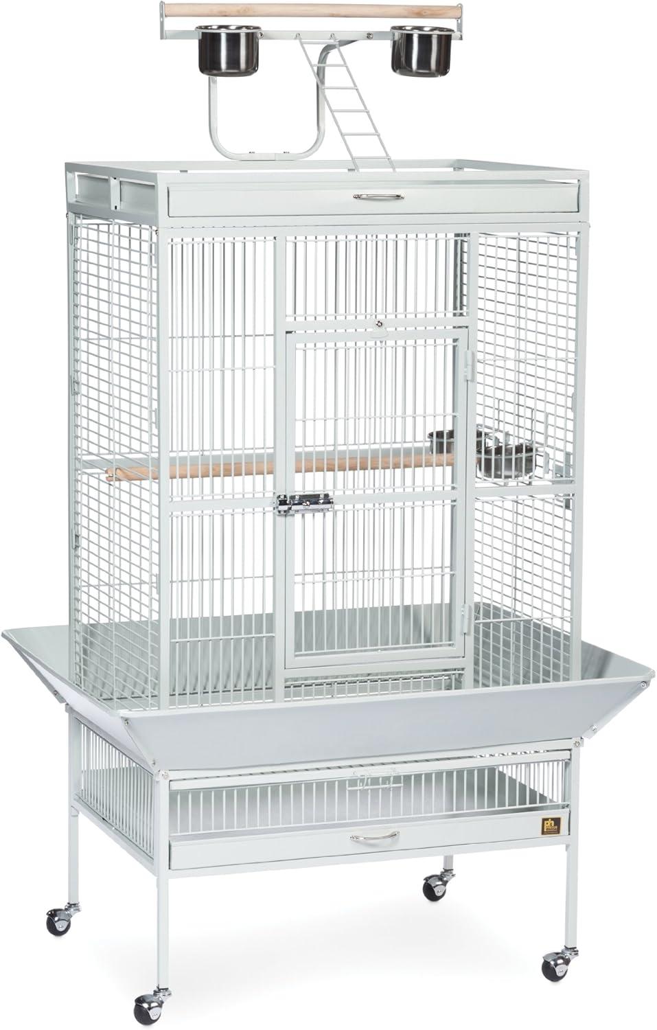 Prevue Pet Products Wrought Iron Select Bird Cage Pewter Hammertone 3153W