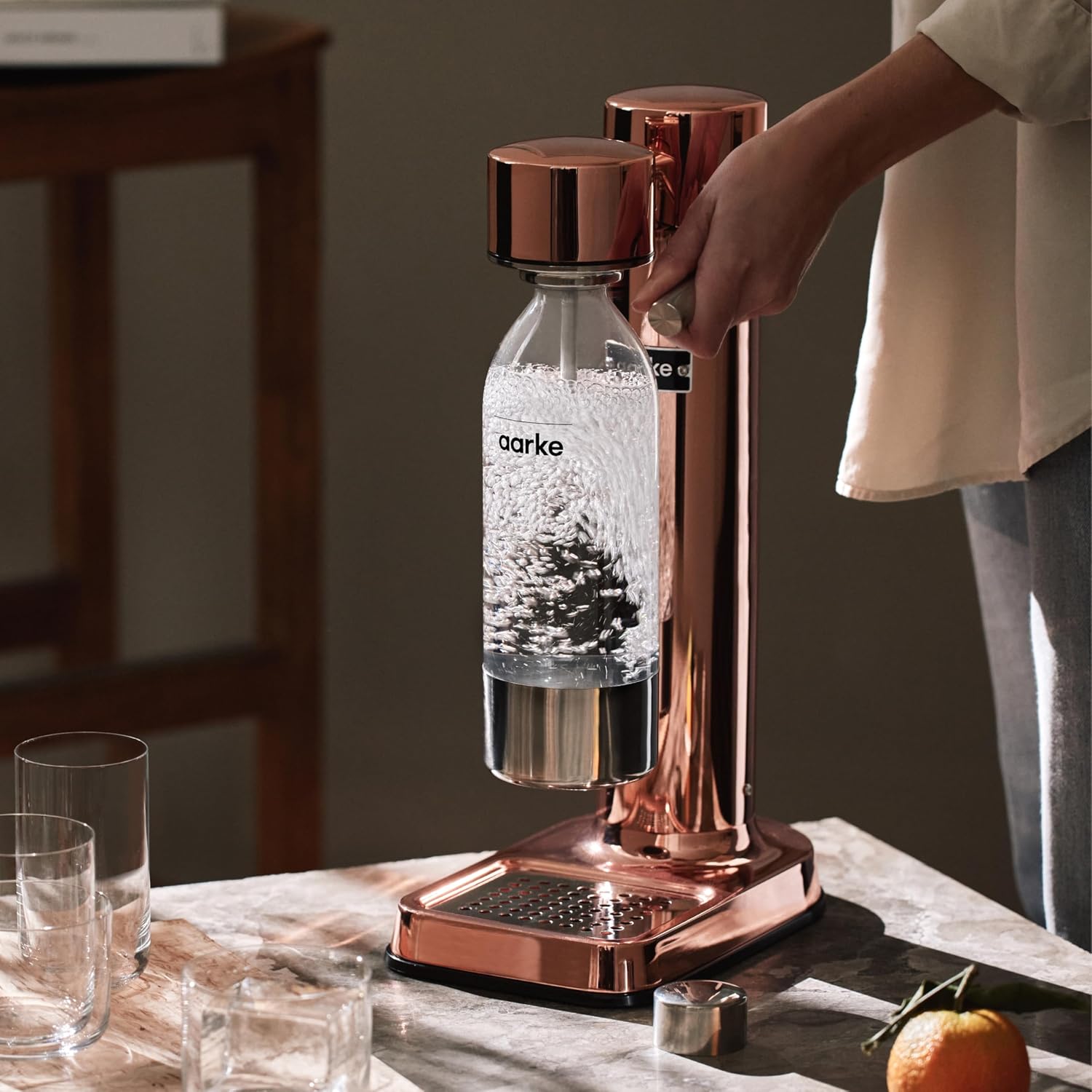 Aarke Carbonator 3 - Premium Sparkling Water Maker, Matte Black