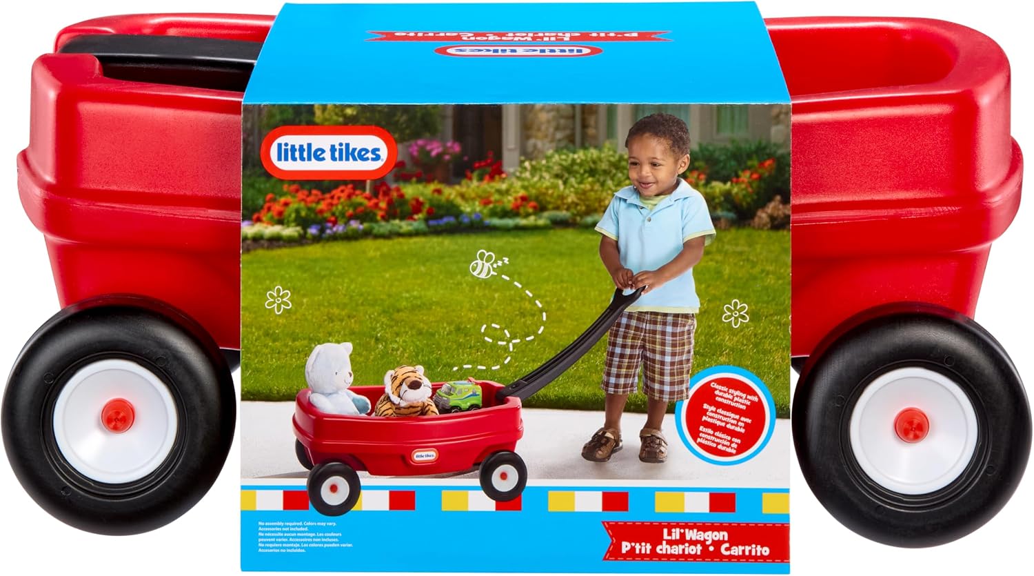 Little Tikes Lil' Wagon for Toddler Boys and Grils Ages 18 Months +