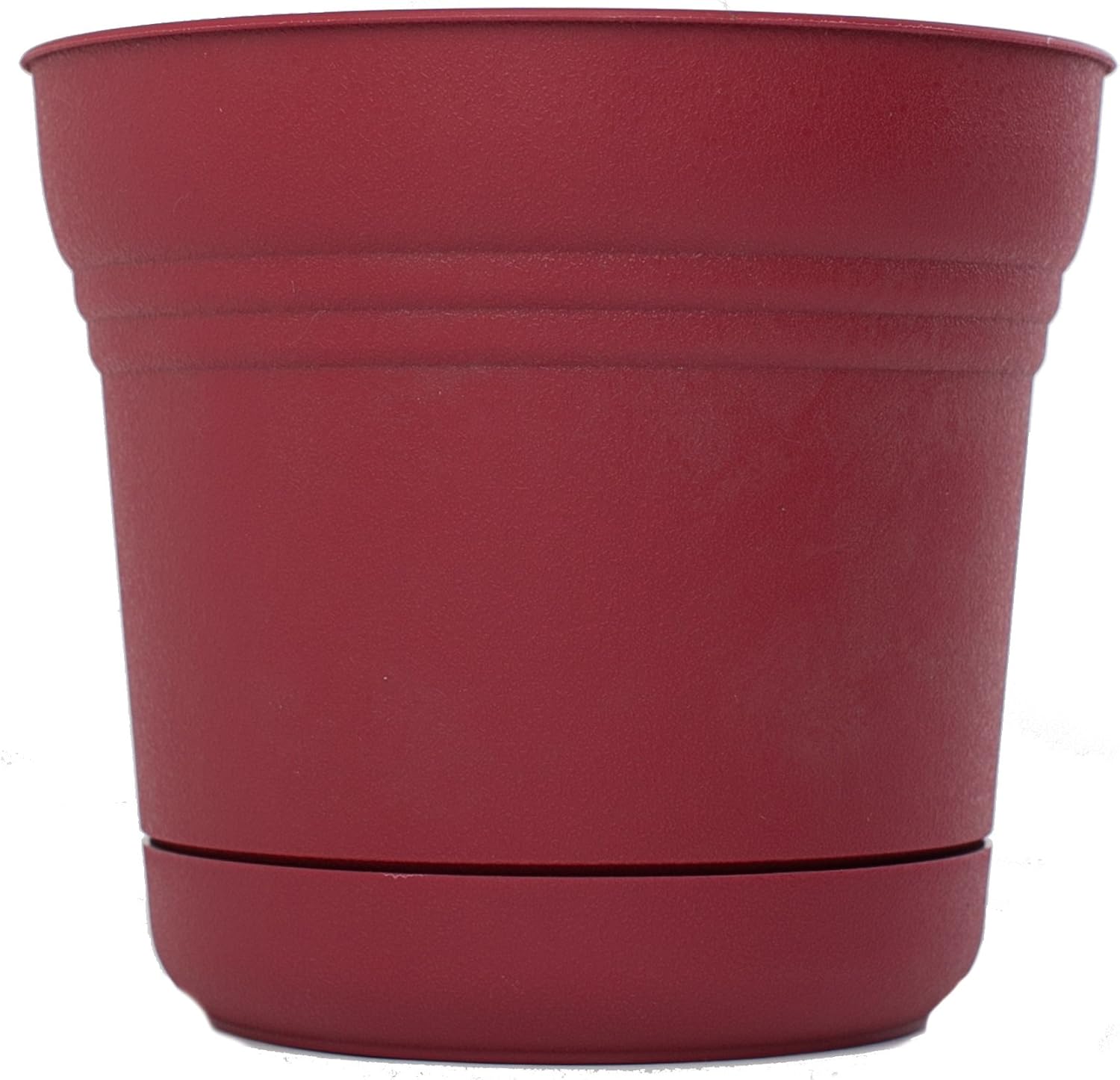 Bloem Saturn Planter with Saucer, 10", Calypso (SP1027)