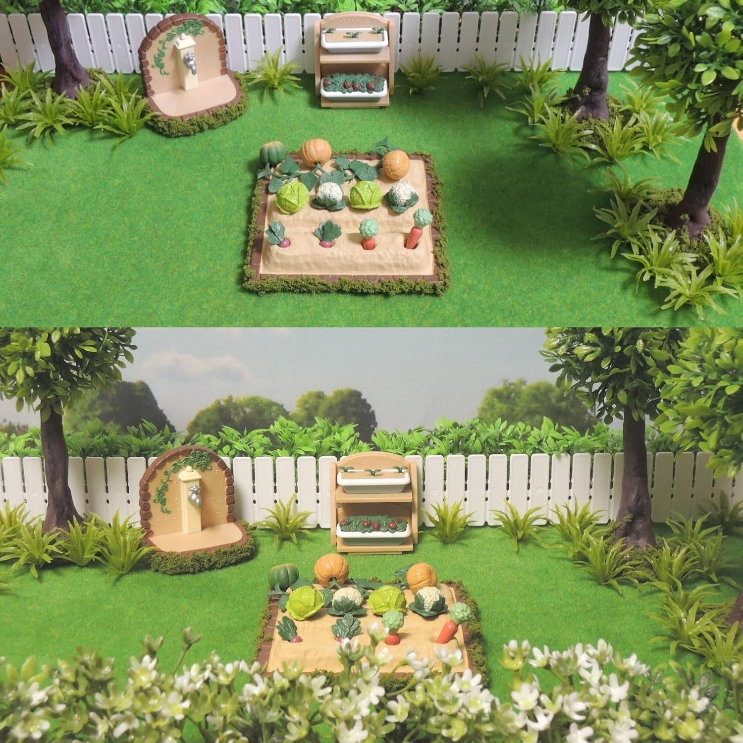 Yetaha 50pcs Green Shrubs Bush Model, Aritificial Plants, Railway Wargame Park Diorama Scenery HO 3.5cm