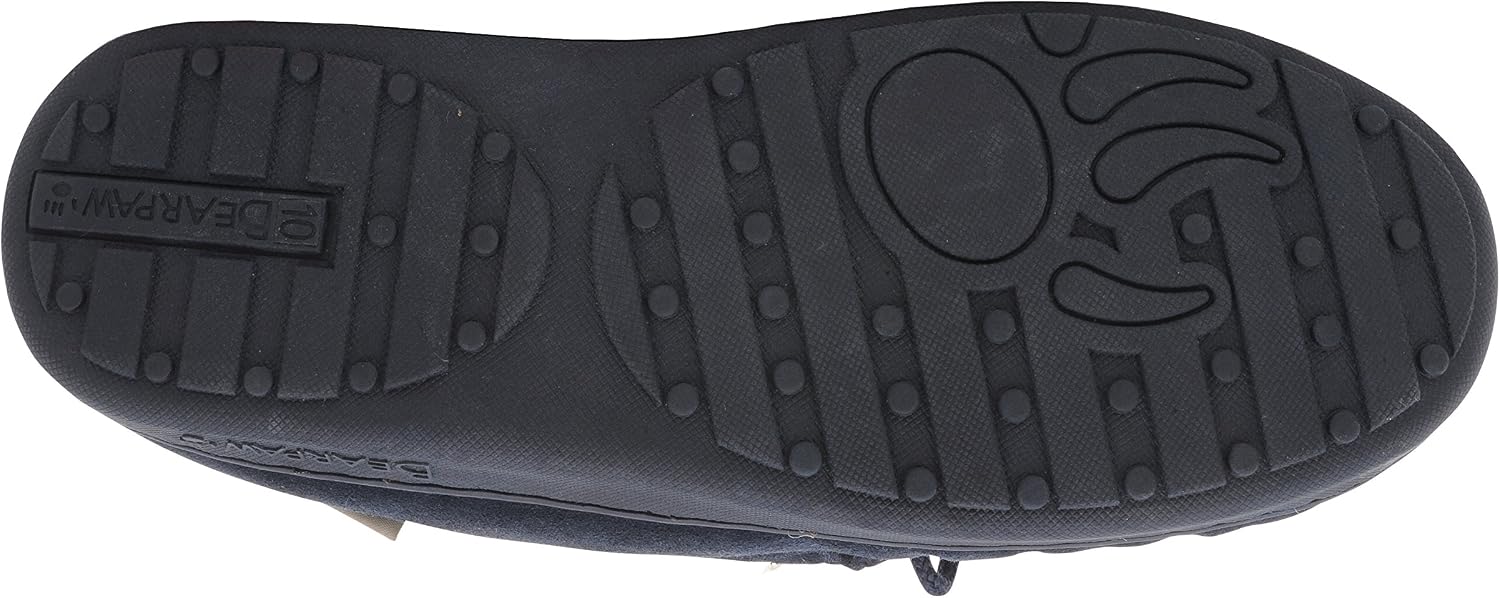 BEARPAW Moc II 2 - Men's Sheepskin Slipper - 1295M | Comfortable & Lightweight Men's Shoe, Medium Fit, Multiple Colors
