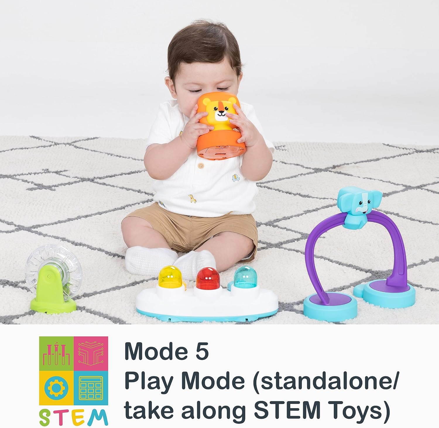 Smart Steps® Bounce N’ Play 3-in-1 Activity Center, Woodland Walk