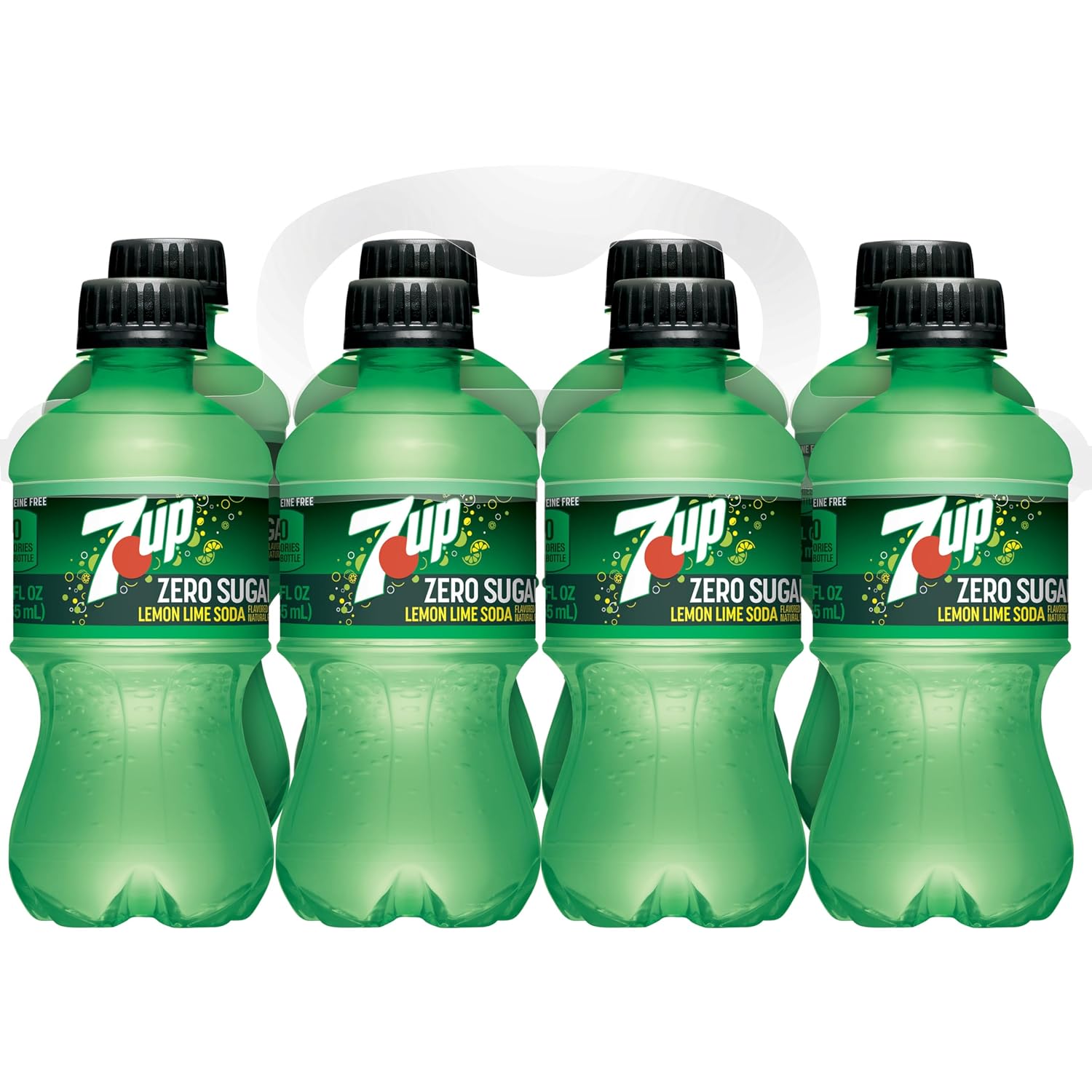 7UP Lemon Lime Soda, Naturally Flavored and Caffeine Free, 2 Liter Bottle
