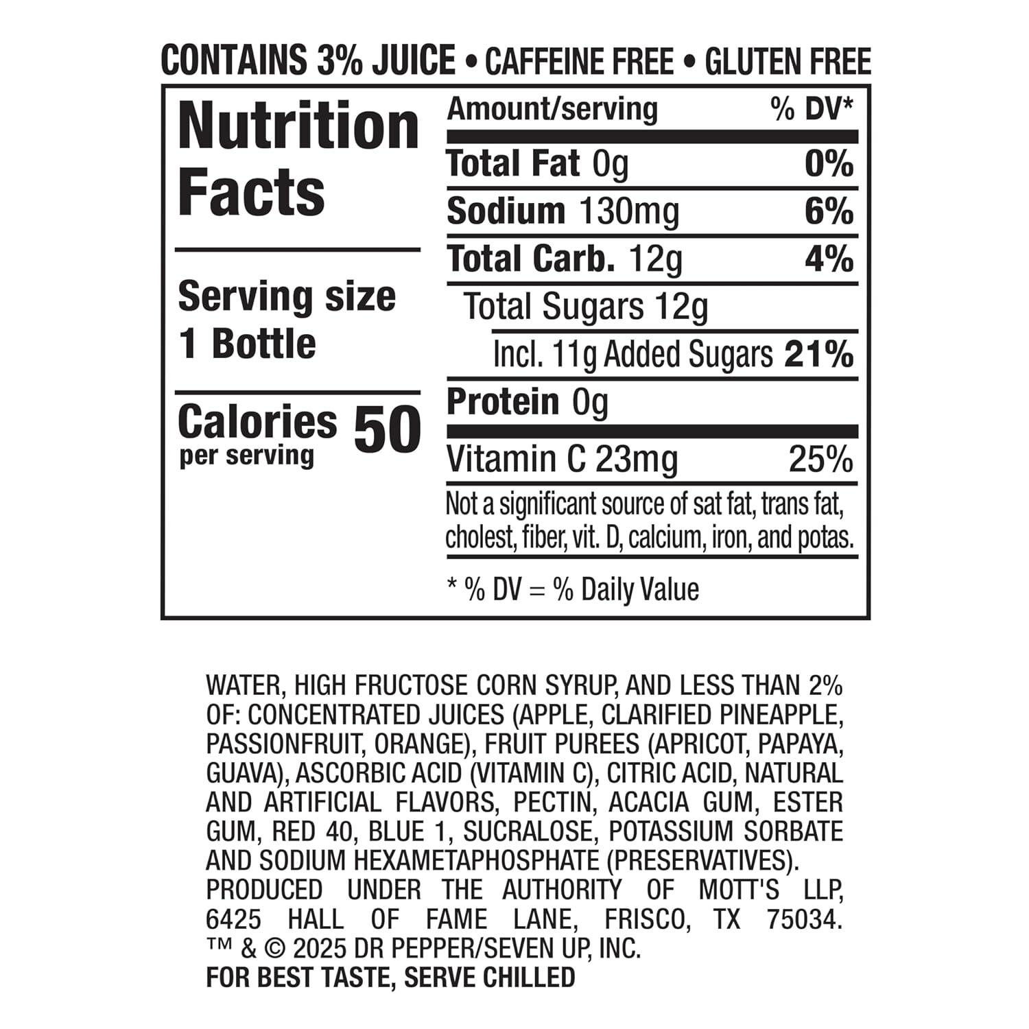 Hawaiian Punch Polar Blast Fruit Juice Drink, 10 Fl Oz Bottles, 24 Count (4 Packs Of 6), Ready-to-drink, On-the-go, Caffeine-free, Carbonation-free, Gluten-free, Excellent Source Of Vitamin C
