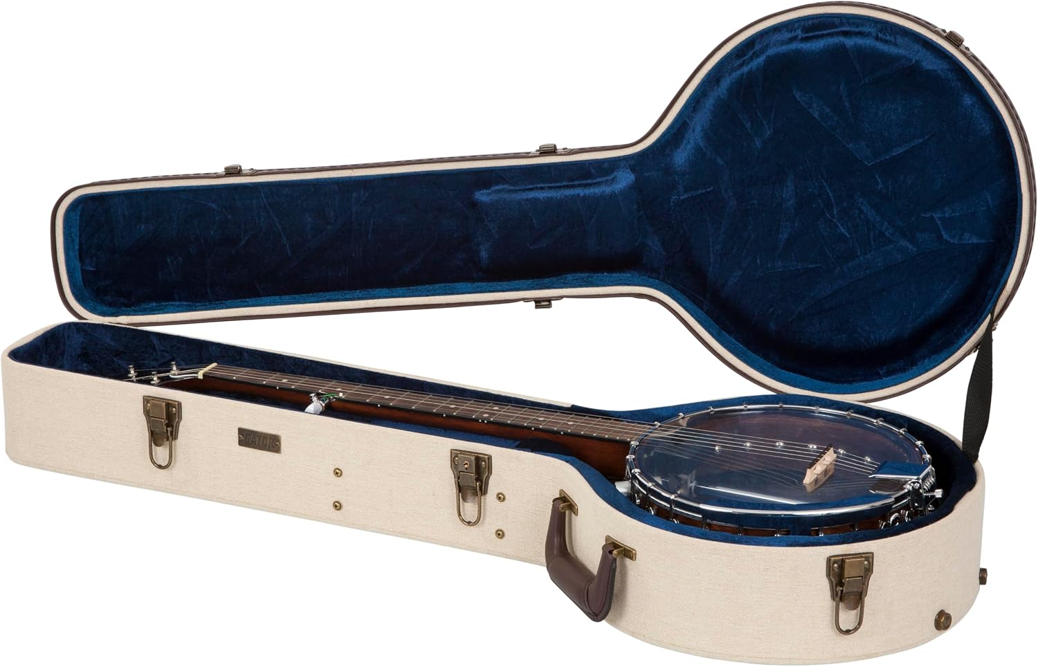 Gator Cases Journeyman Series Deluxe Wood Case for Resonator Style Acoustic Guitars (GW-JW RESO)
