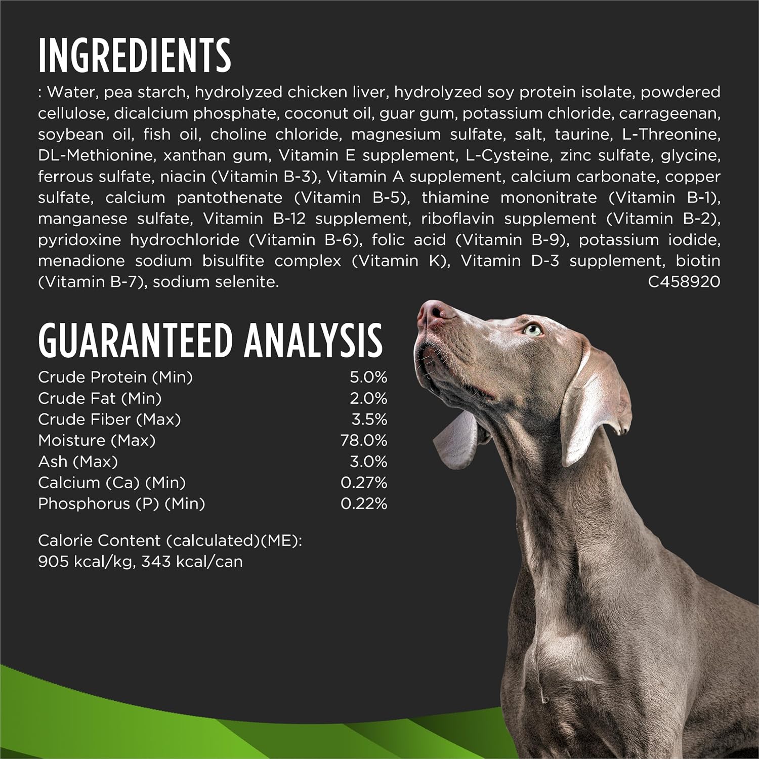 Pro Plan Veterinary Diets Purina HA Hydrolyzed Chicken Flavor Canine Formula Adult Wet Dog Food - (Pack of 12) 13.3 oz. Cans
