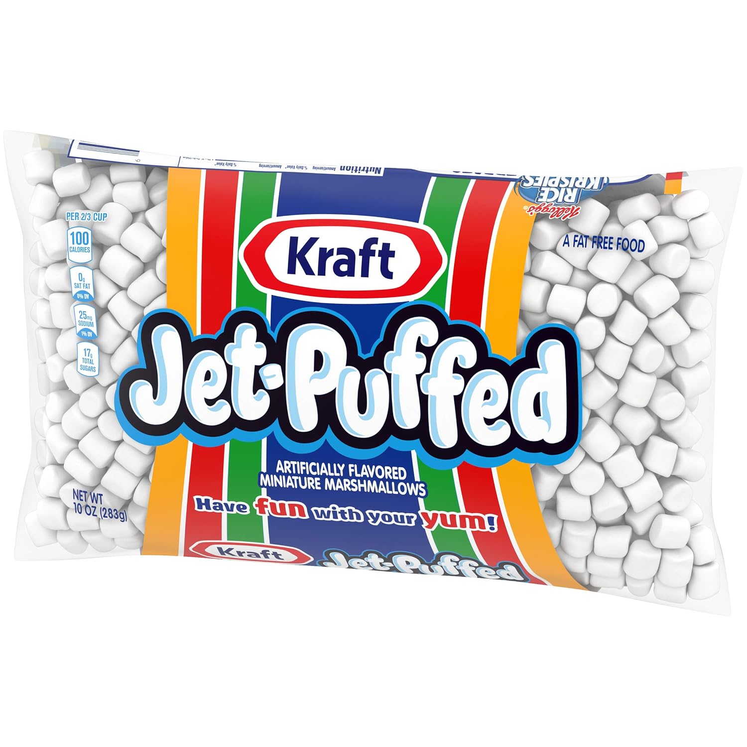 Jet-Puffed Mini Marshmallows, 10 oz Bag
