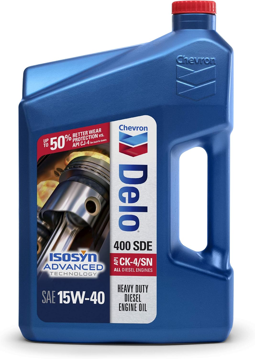 Delo 400 XSP SAE Heavy Duty Synthetic Diesel Engine Oil 5W-40, 1 Gallon, Pack of 1