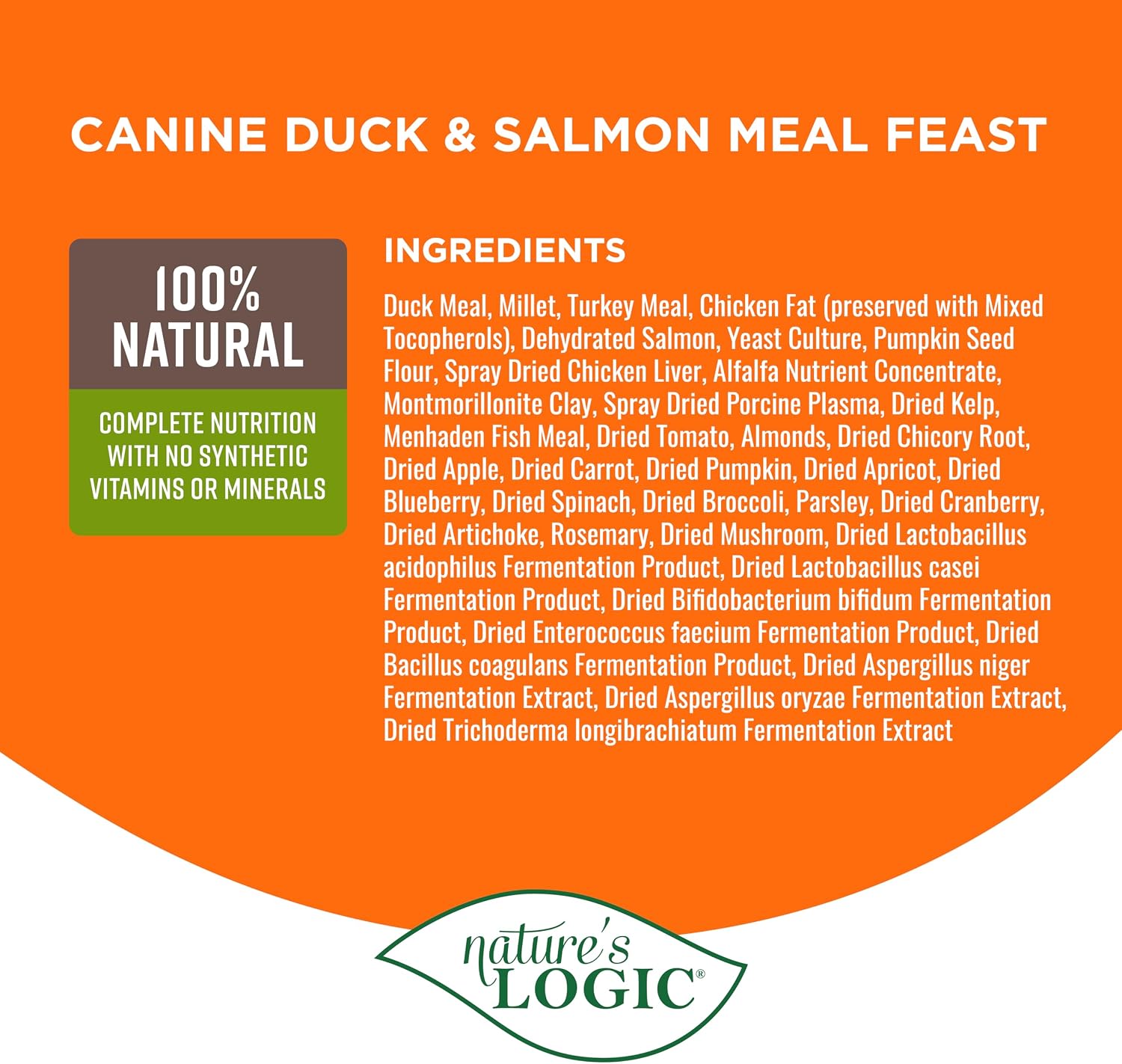 NATURE'S LOGIC Dry Dog Food - Beef Meal Feast Dry Kibble, 13 lb