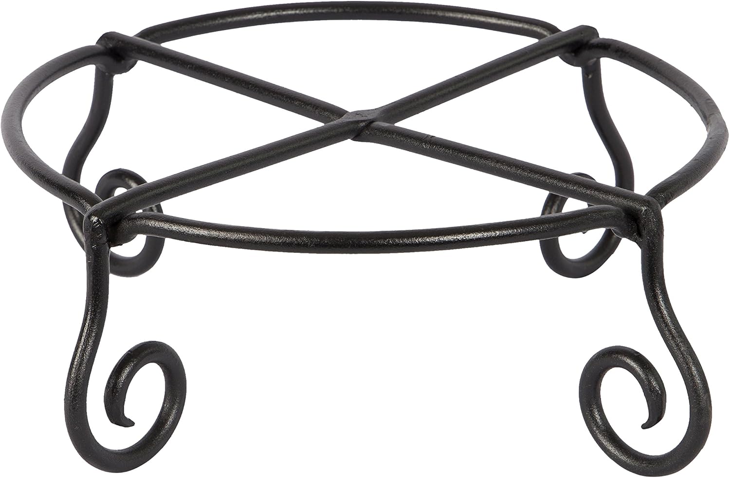 Achla Designs Piazza Flower Pot Plant Stand, Small,Black