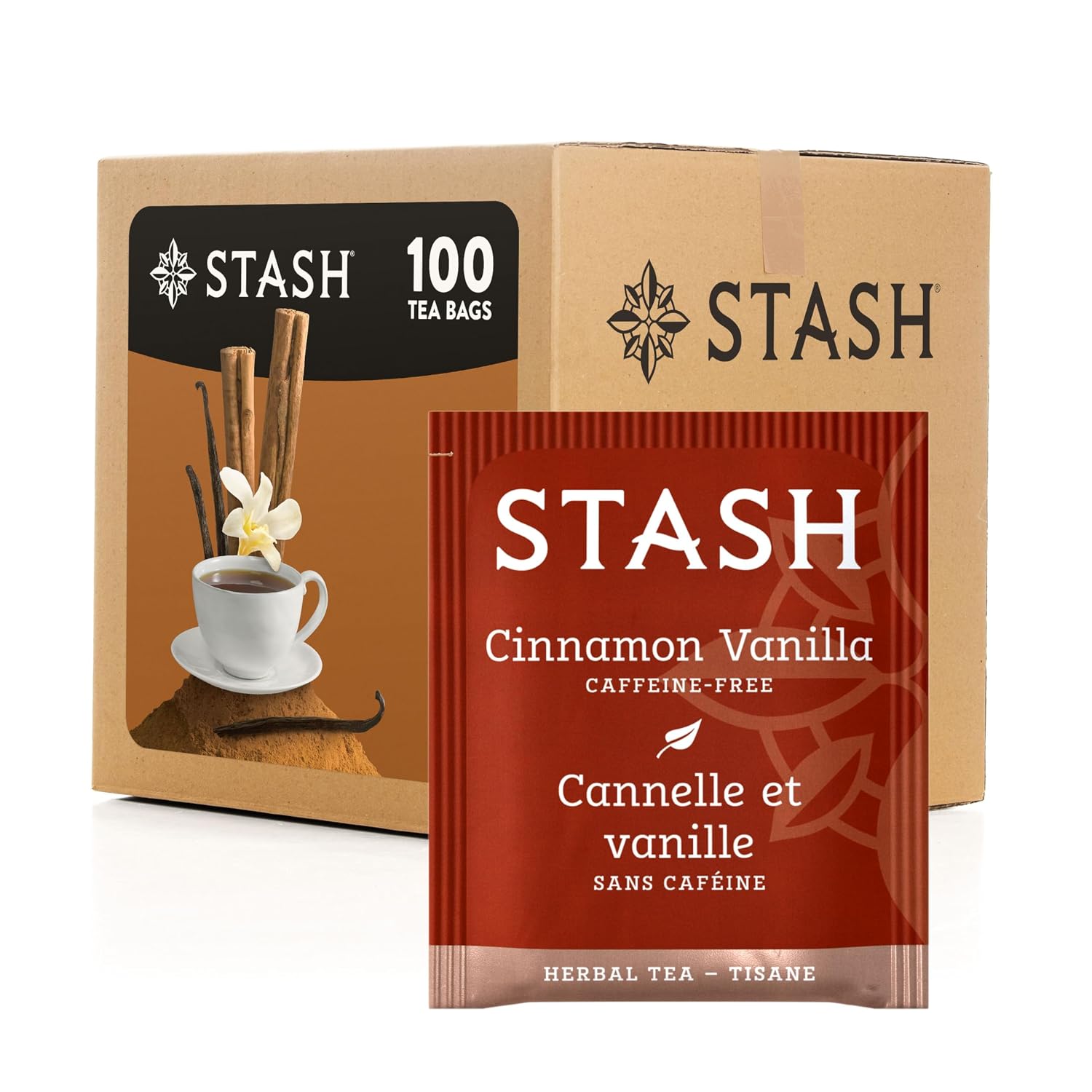 Stash Tea Premium Green Tea, Box of 100 Tea Bags