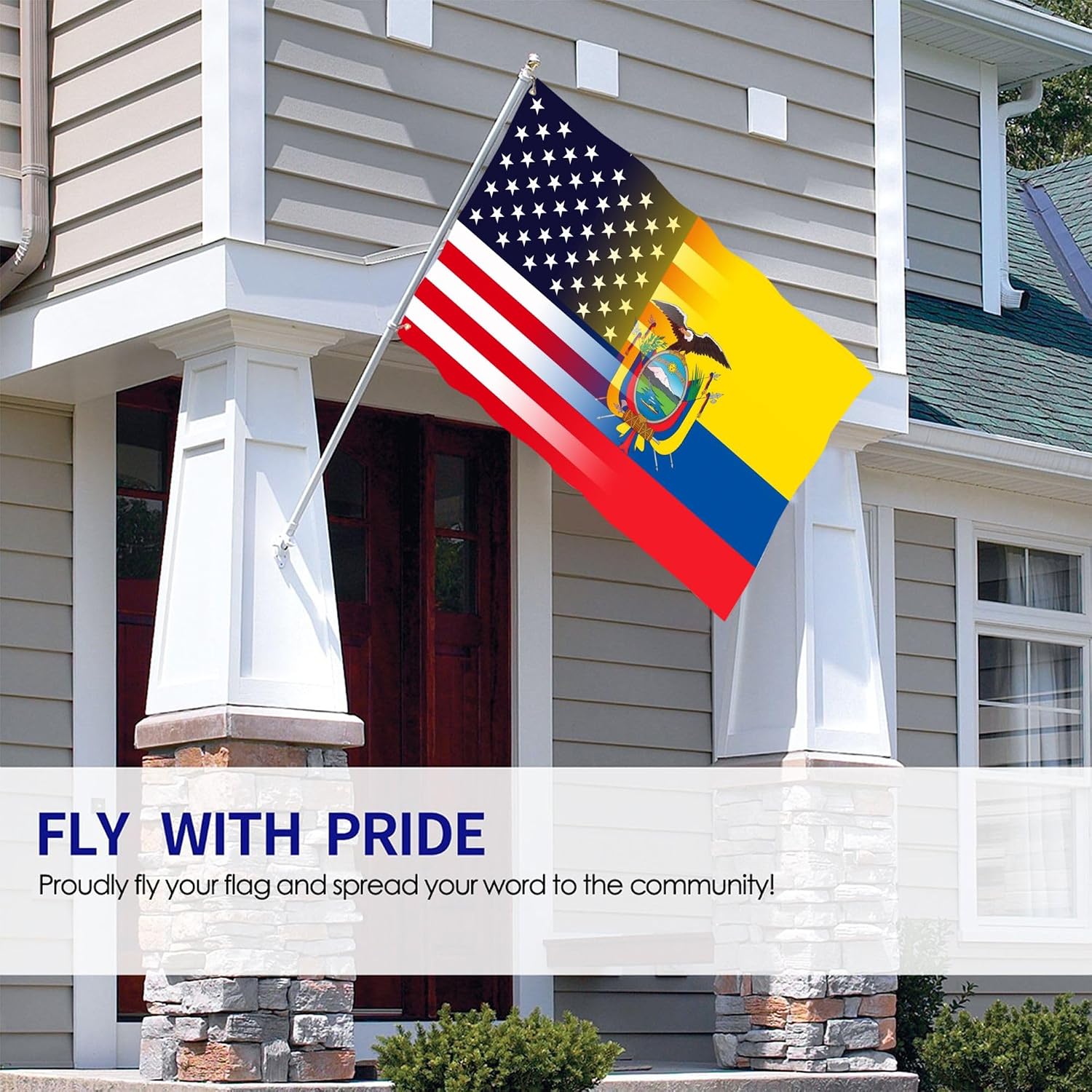 Nicaragua Nicaraguan And American Flag America USA 3x5 Ft Indoor Outdoor Decor Banner National Flags for Garden Yard Car Outside Decoration