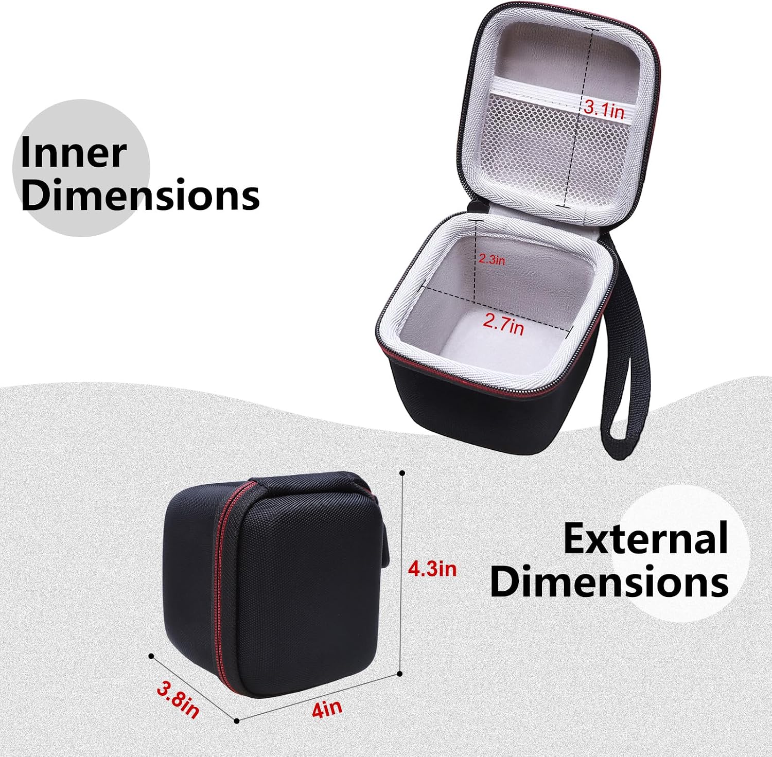 LTGEM Case Compatible with Medline Digital Wrist Blood Pressure Monitor, Case Only