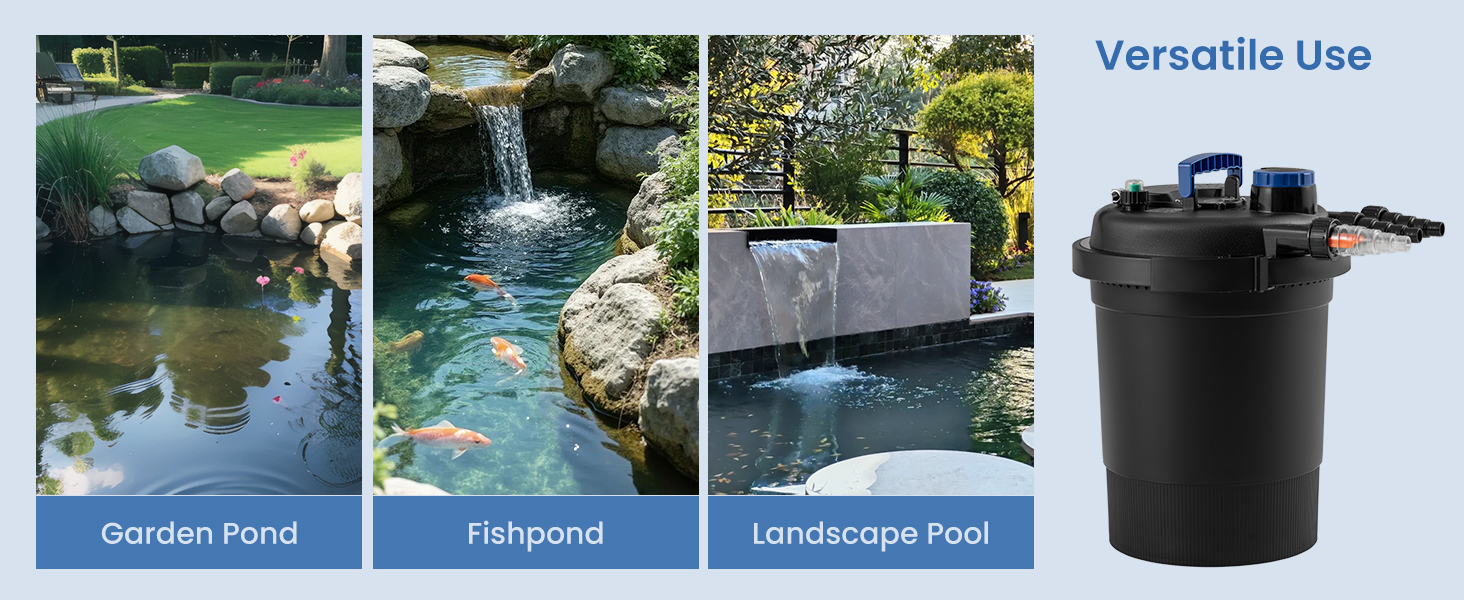 Bio Pressure Pond Filter System