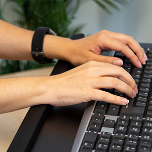 Mount-It! Height Adjustable Standing Keyboard Platform