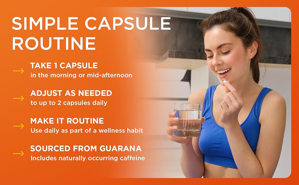 Simple daily energy and focus supplement with no crash