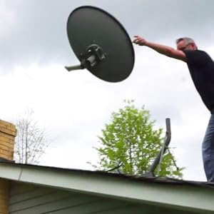 Throwing Satellite off the roof