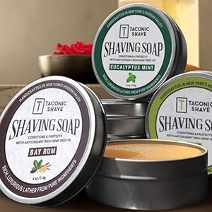 Taconic Shave Lavender Scent Shaving Soap