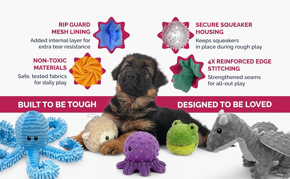 Highlighting the Key Features of a Petlou dog toy