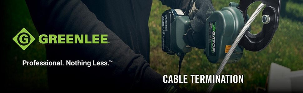 Greenlee Cable Termination