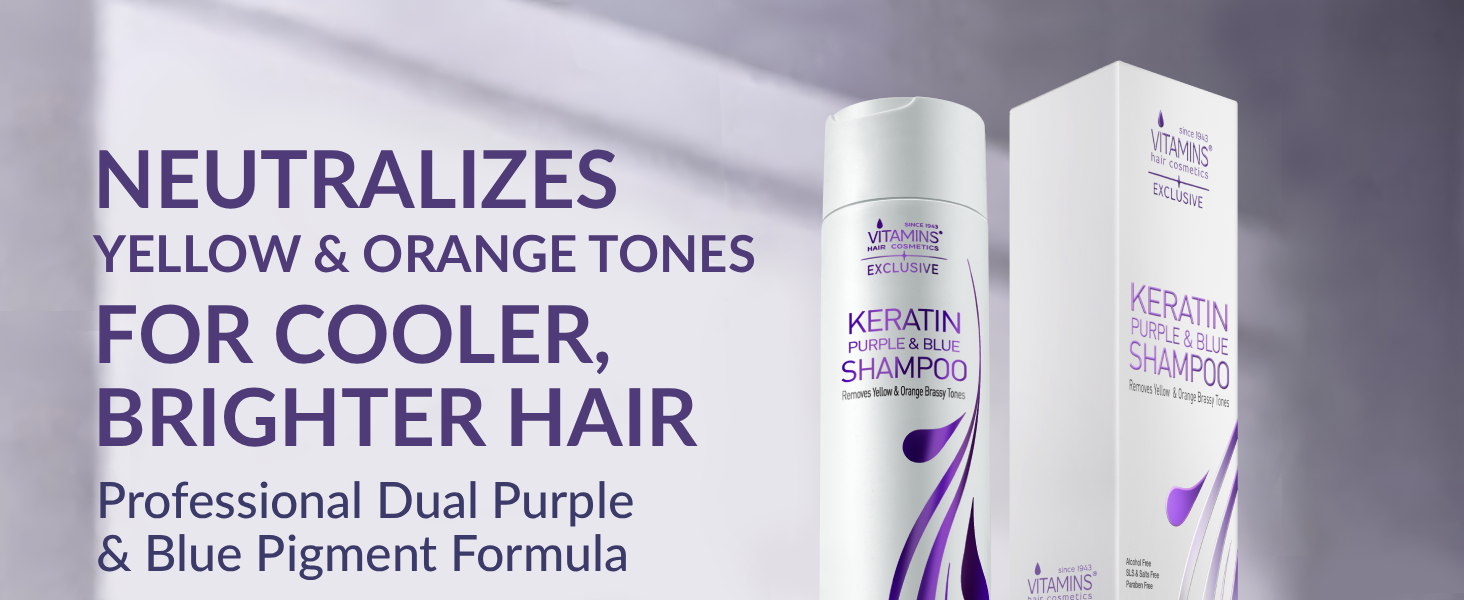 Premium Hair Care Products Since 1943 purple shampoo toner for blonde hair for all types of hair