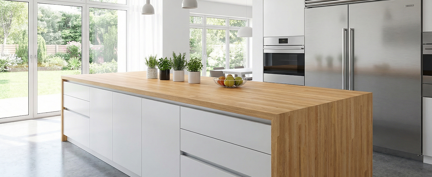 rolling butcher block