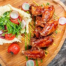 Serving wings