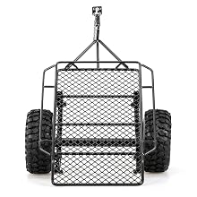 RC Trailer RC Car Trailer Heavy-Duty Trailer Cargo Carrier RC Carrier