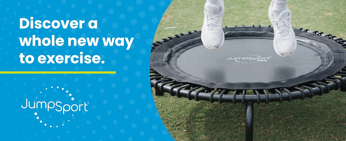 Discover a whole new way to exercise with JumpSport.