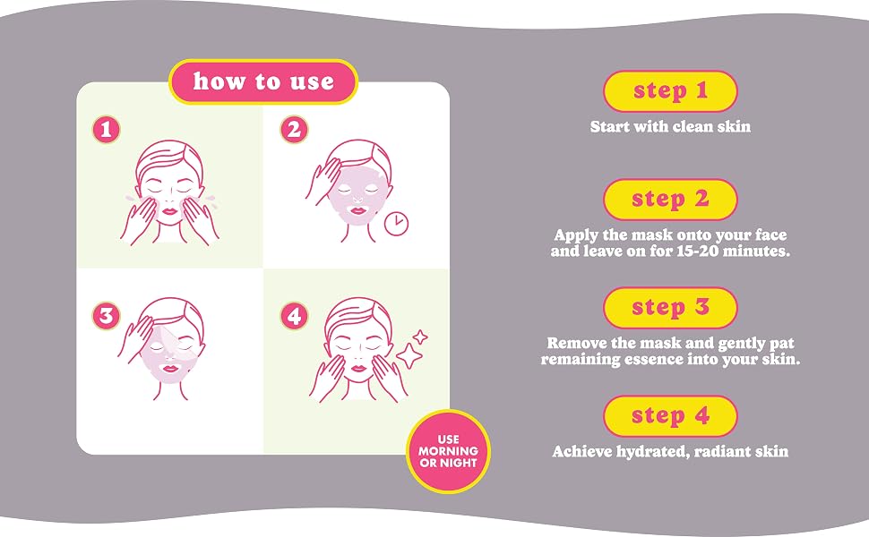 how to use a sheet mask