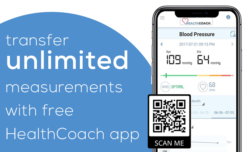 Beurer Bluetooth Smart, Wireless &amp; Automatic Wrist Blood Pressure Monitor transfer data
