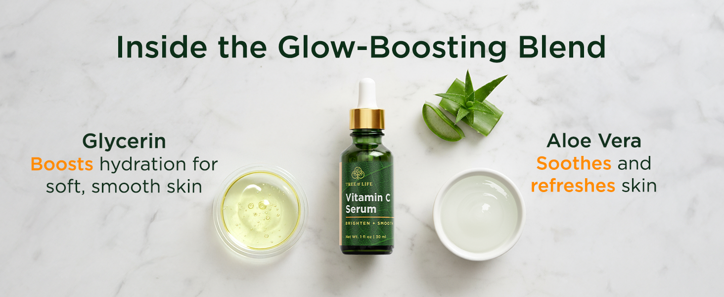 Aloe Vera and Glycerin benefits for nourishing and refining pores