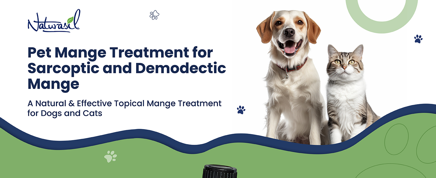 Pet Mange Treatment for Sarcoptic &amp;amp; Demodectic Mange - A natural and effective topical treatment