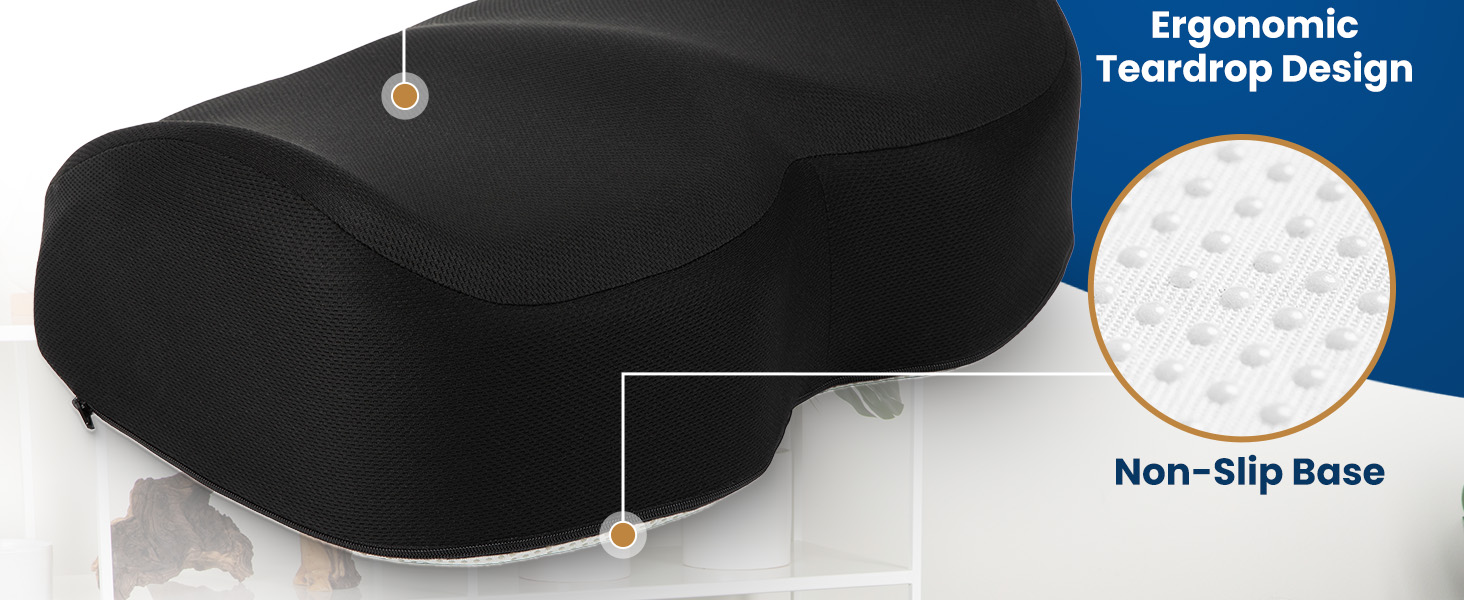 Adjustable Cloud Foot Rest for Under Desk