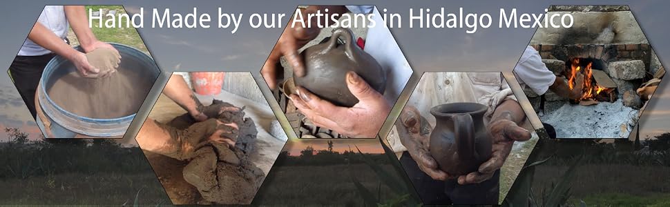 Hand Made by our Artisans in Hidalgo Mexico