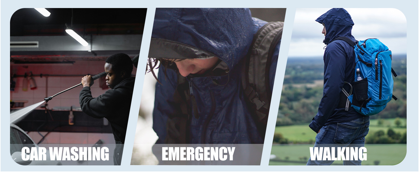 RAIN SUITS FOR MEN WATERPROOF