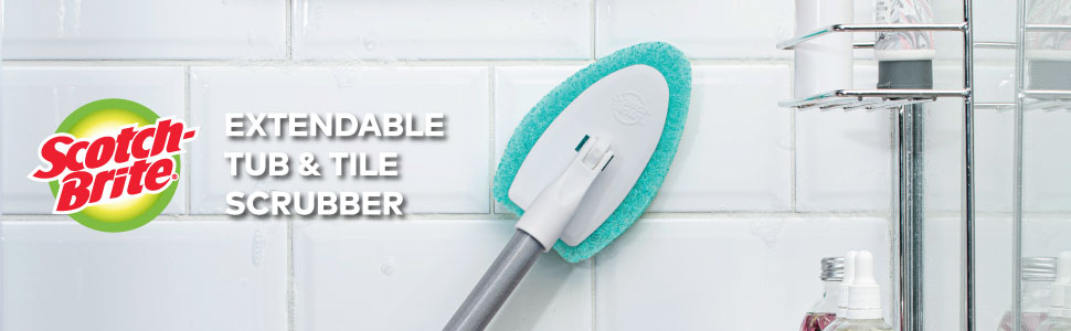 Scotch-Brite Extendable Tub &amp; Tile Scrubber
