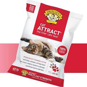 Dr. Elsey&amp;#39;s Cat Attract Clumping Clay Cat Litter 40 lb. Bag