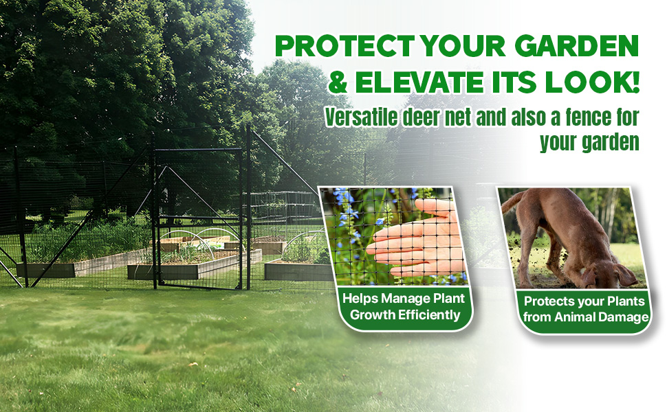deer netting plastic garden netting