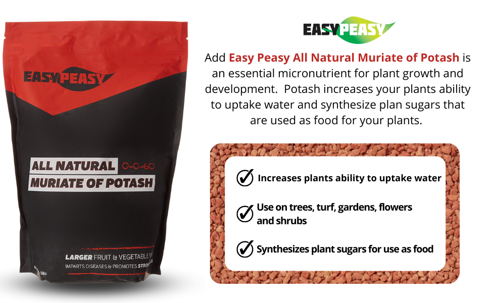 potash potassium fertilizer plant food potato lawn indoor and outdoor plant granular lawn grass tree