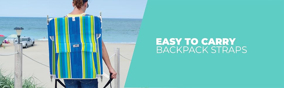 backpack beach chair lay flat folding lounger