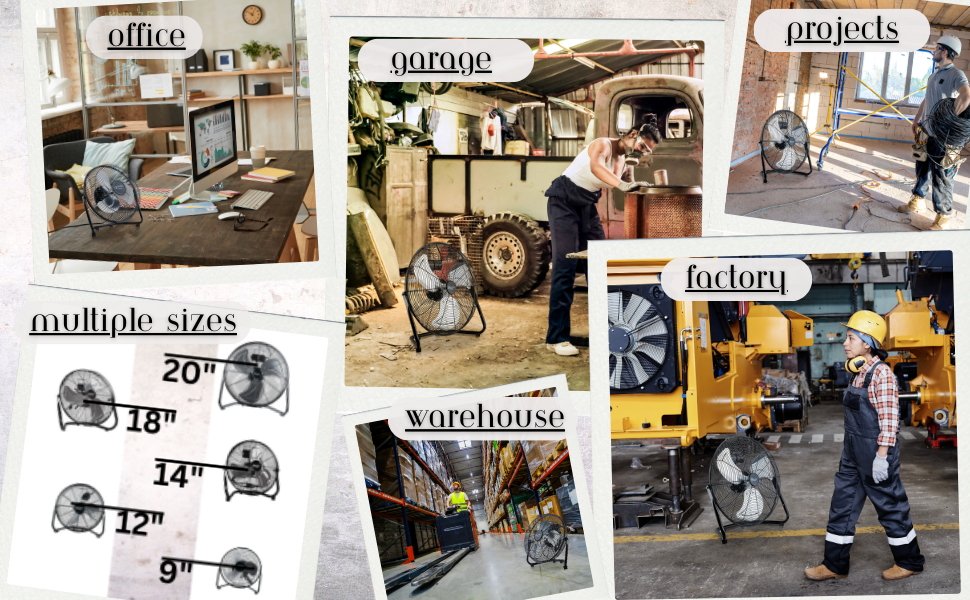 cradle fan is great for the office garage project work factory warehouse workshop