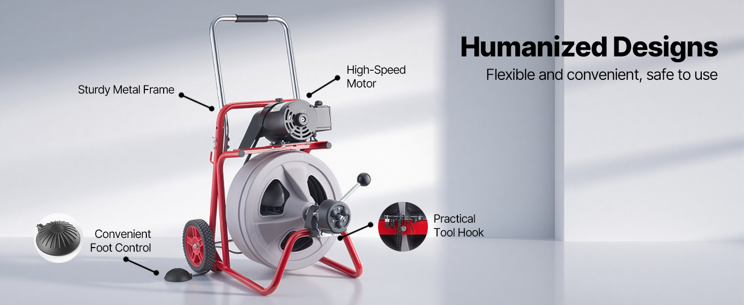 sewer drain auger